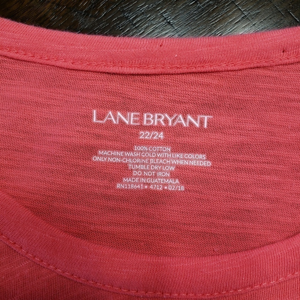 LANE Bryant Peplum Sleeveless Top 22/24 NWT - Picture 2 of 4